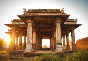view of old ruins against sky ahmedabad gujarat india 1288860069 0d1d13b3cba64786aa964cf80bafb83d Dwarkesh Cab